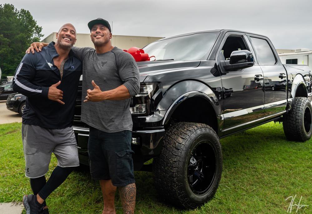 bao the rock surprised everyone by giving his stuntman his favorite super rare f x pickup truck worth up to millions of dollars 651d7e772e4f0 The Rock Surprised Everyone By Giving His Stuntman His Favorite Super Rare F150 6x6 Pickup Truck Worth Up To Millions Of Dollars.