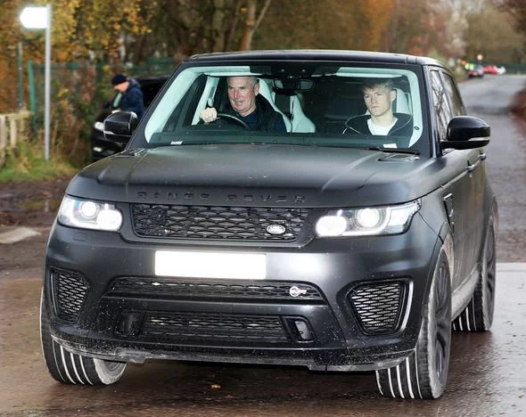 Scott McTominay Land Rover