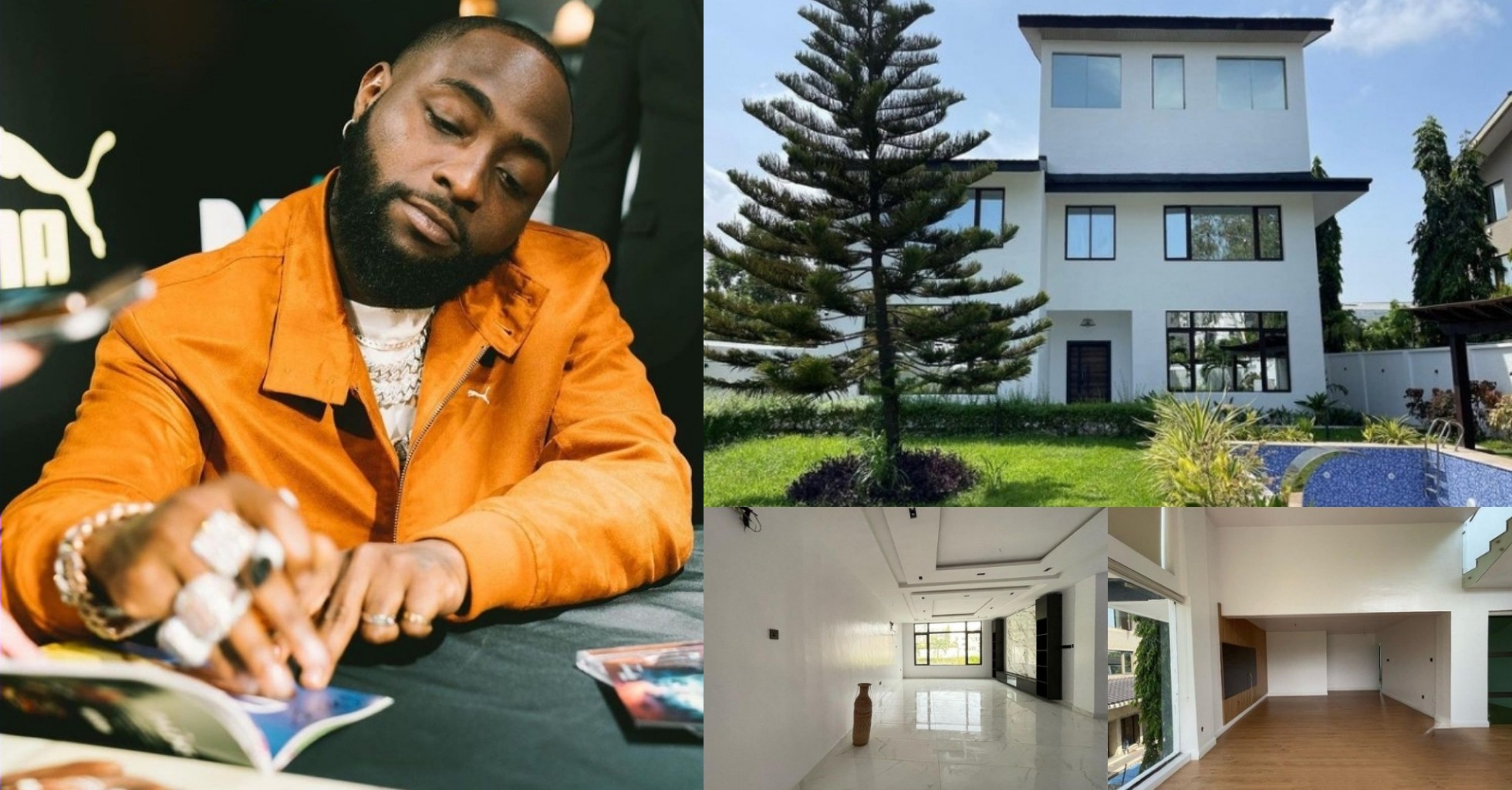 Davido reportedly moves out of his Banana Island mansion, property put up  for rent - Daily Post Nigeria