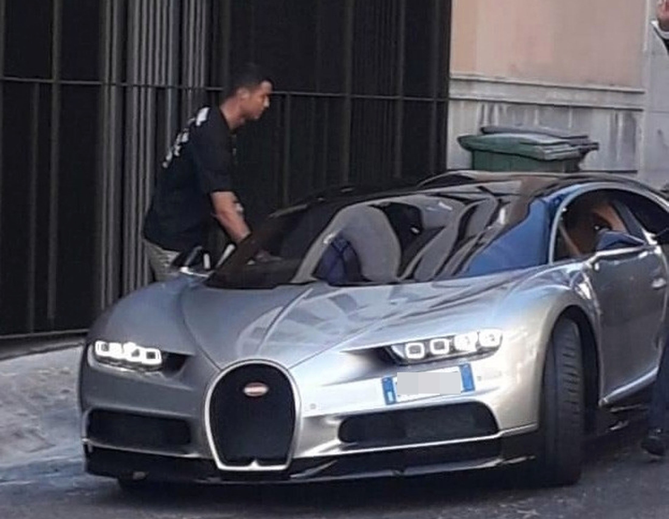 Cristiano Ronaldo takes rare £2.15m Bugatti Chiron out for spin in Lisbon  ahead of Portugal clash vs Spain | The Sun