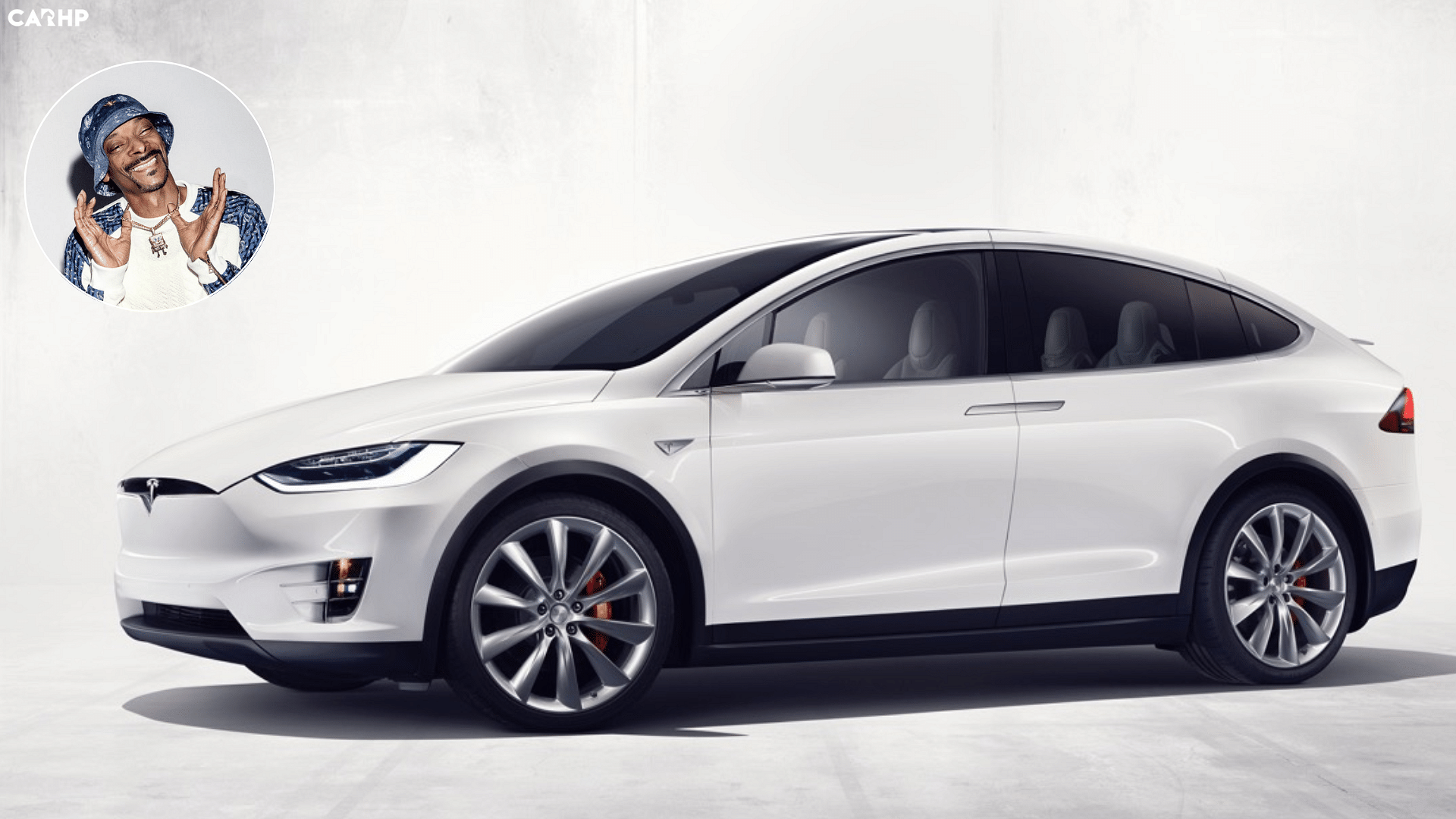 Snoop Dogg Tesla Model X White 2017