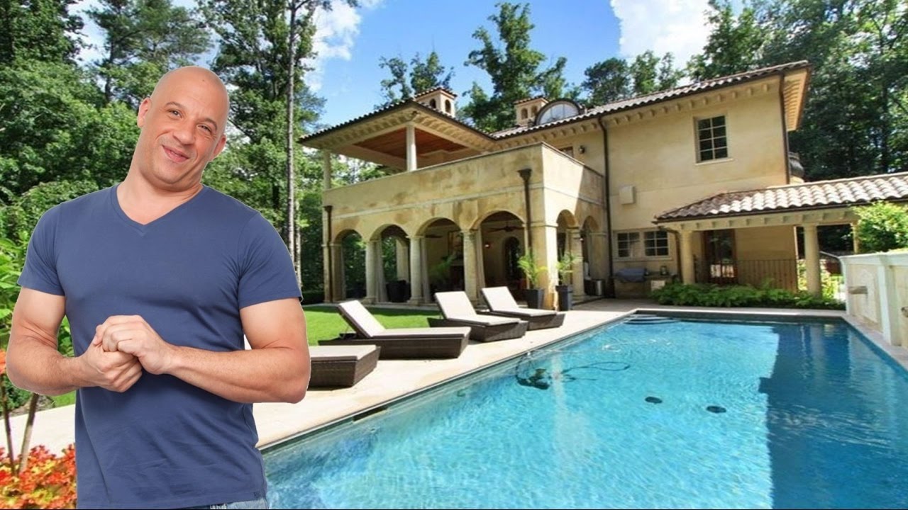 Vin Diesel's House In Sandy Springs 2016 Inside & Outside $3 3 Million -  YouTube