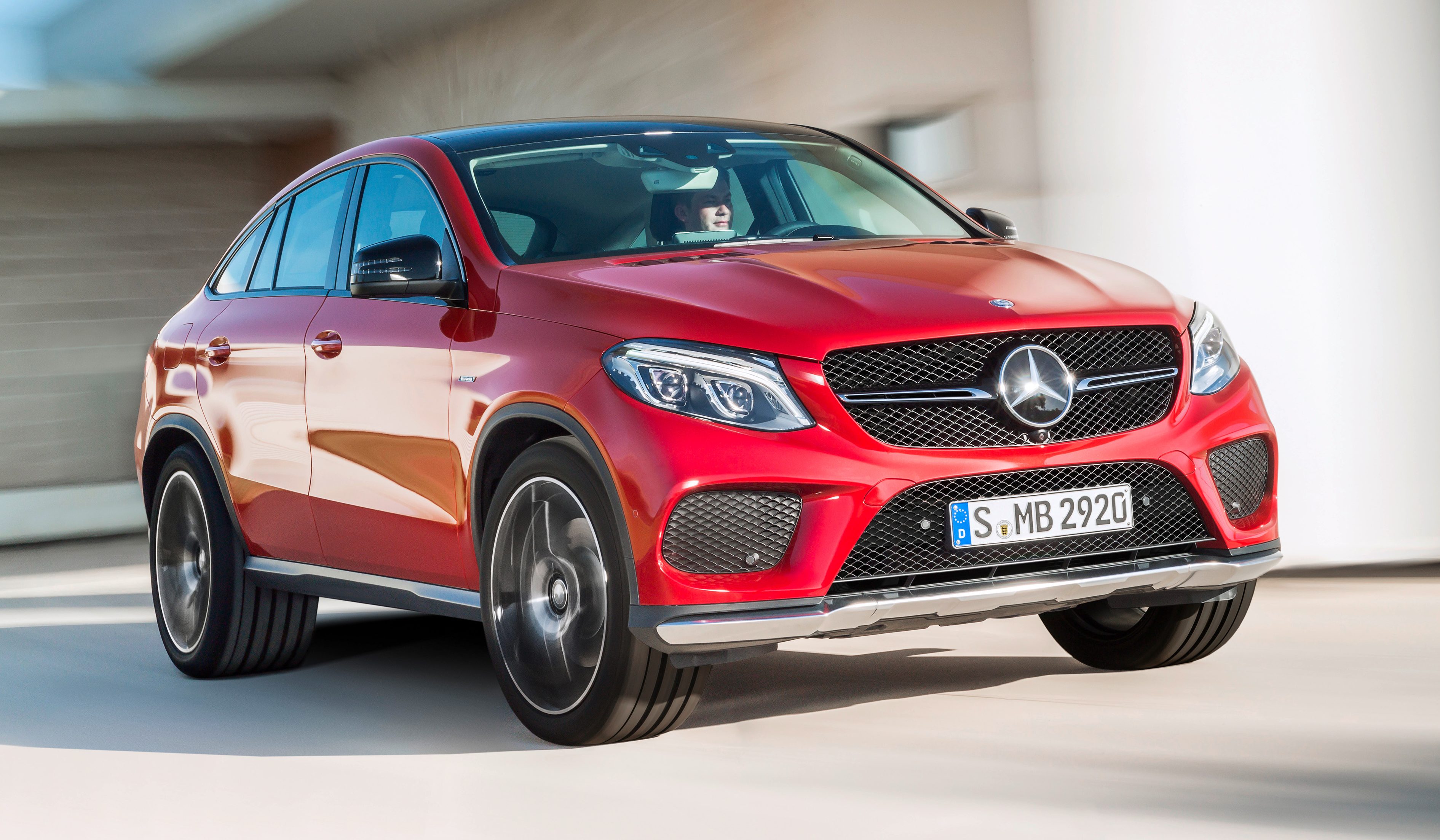  The Mercedes AMG GLE Coupe has a price tag starting at £65k