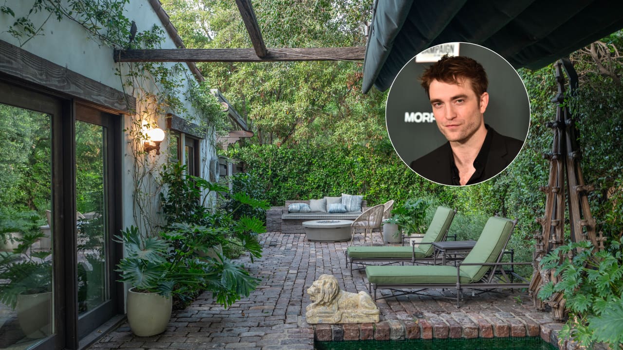 Robert Pattinson Redid His Charming Hollywood Home Before Selling It -  Mansion Global