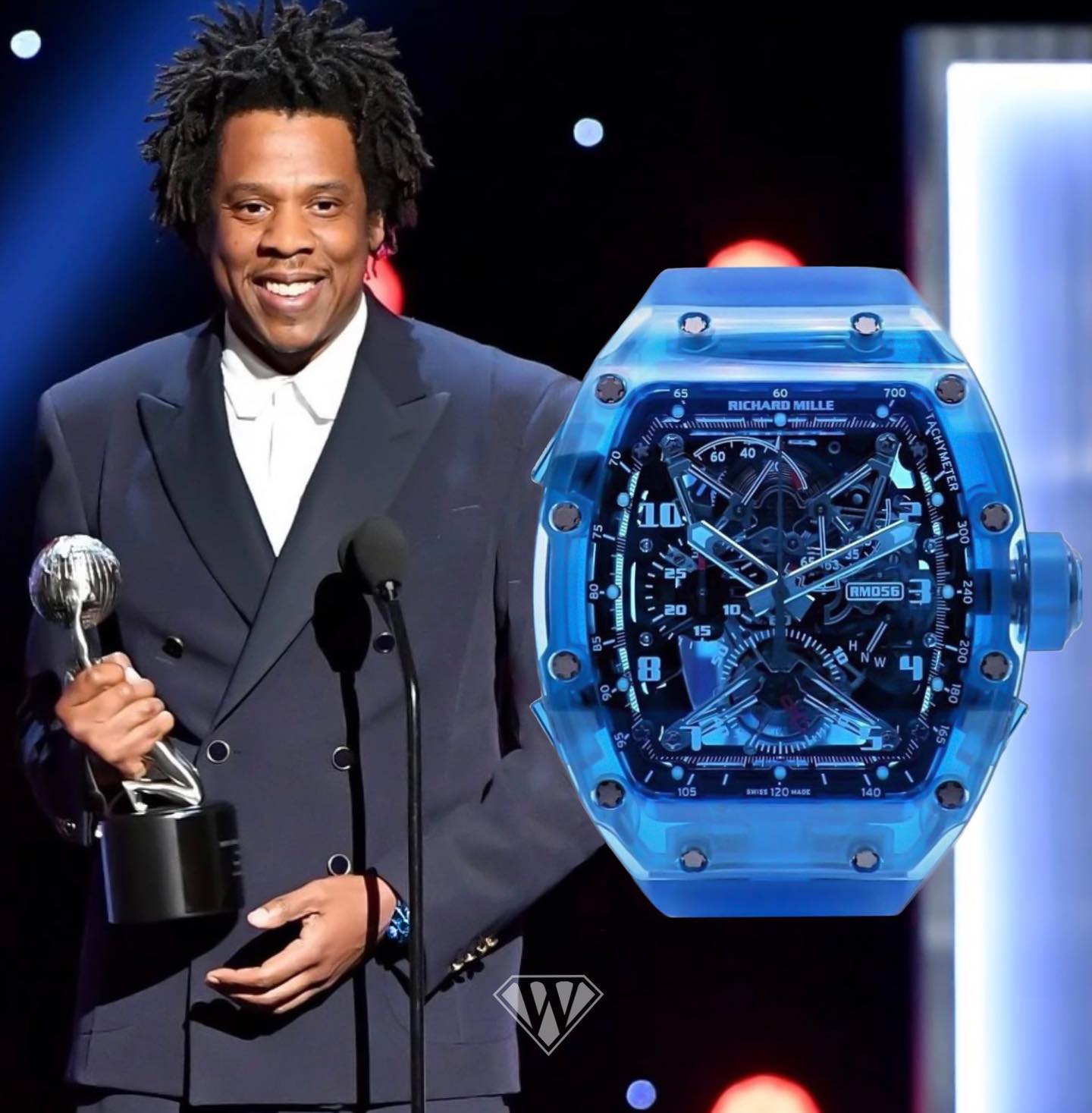 Jay-Z - Richard Mille RM056 “The Blue Print” - Superwatchman.