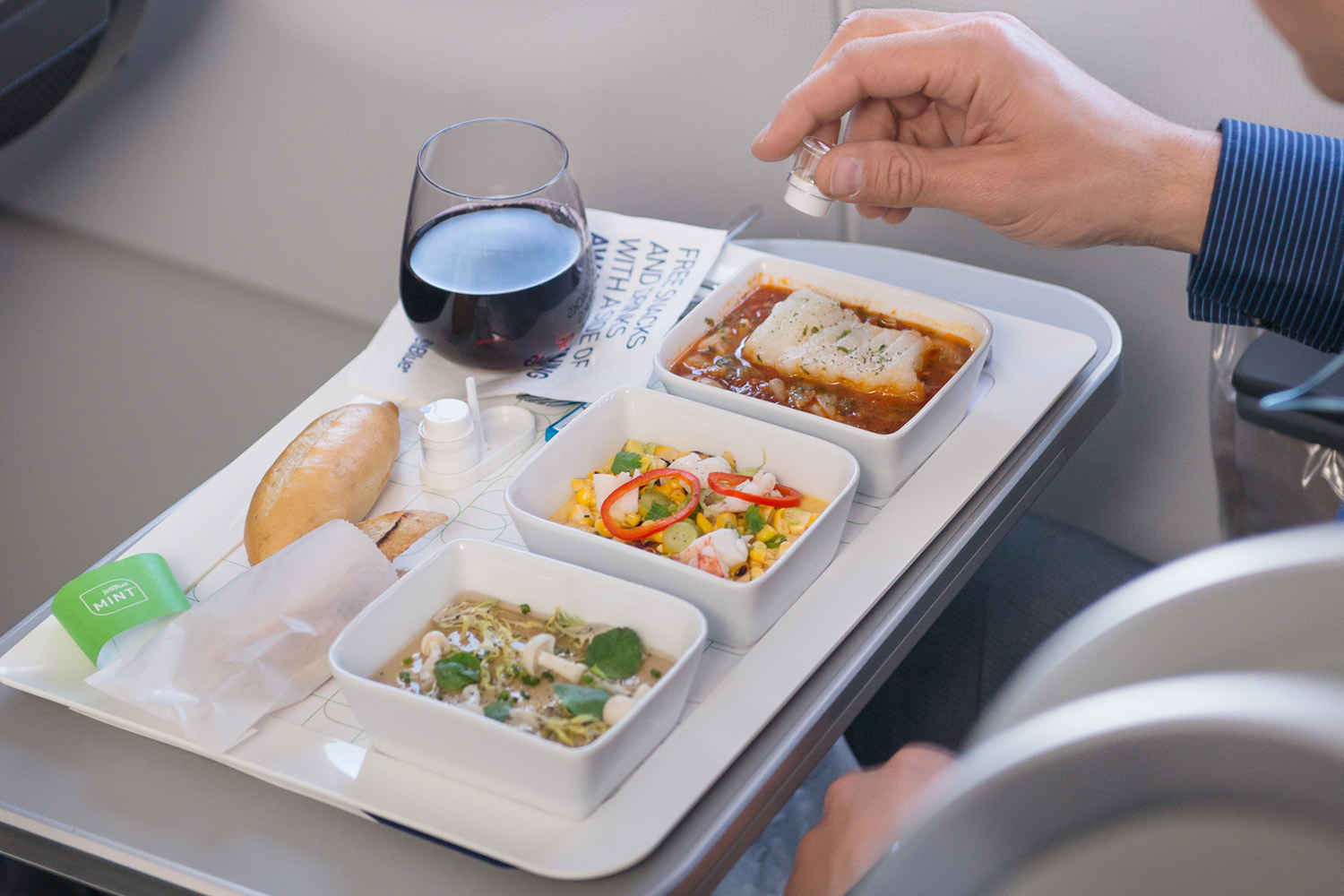 6 First Class Airplane Breakfasts That Make Flying a Gourmet Experience |  MyRecipes