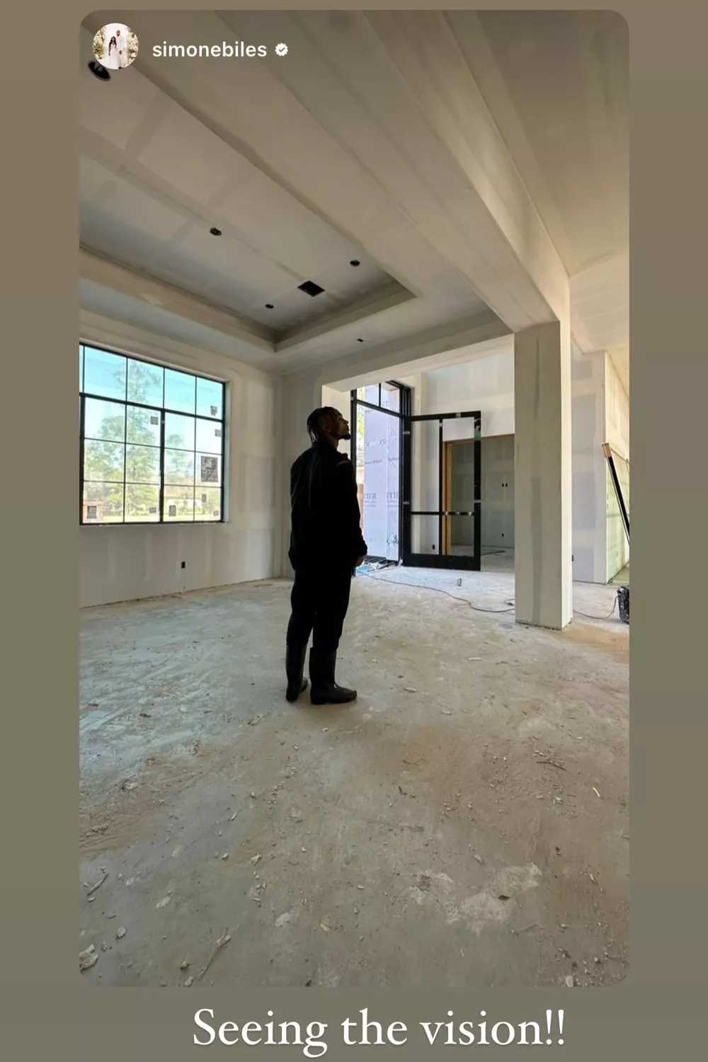 Simone Biles Jonathan Owens Home Reno Update 