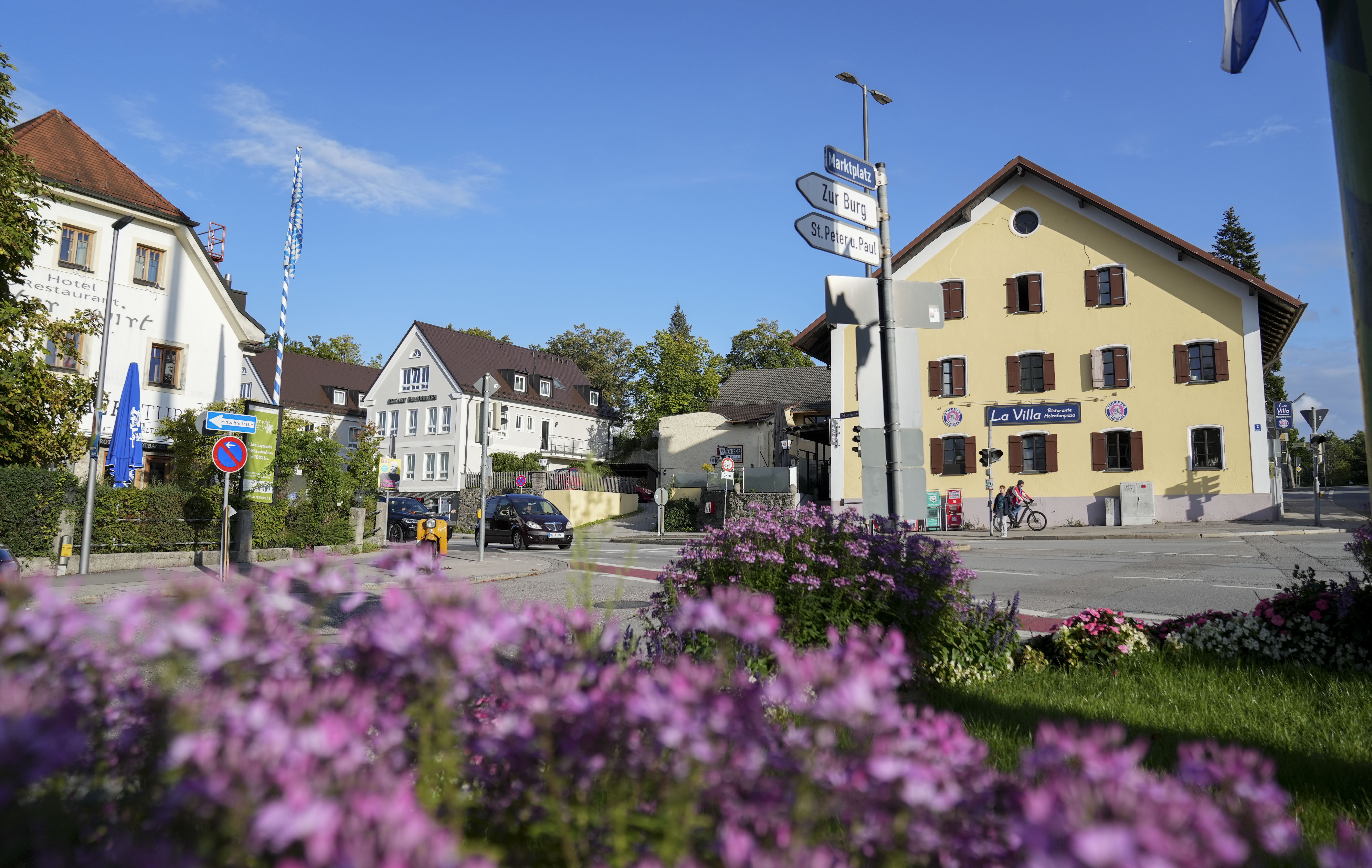 The mansion is situated in Grunwald, known as the 'Bavarian Beverley Hills'