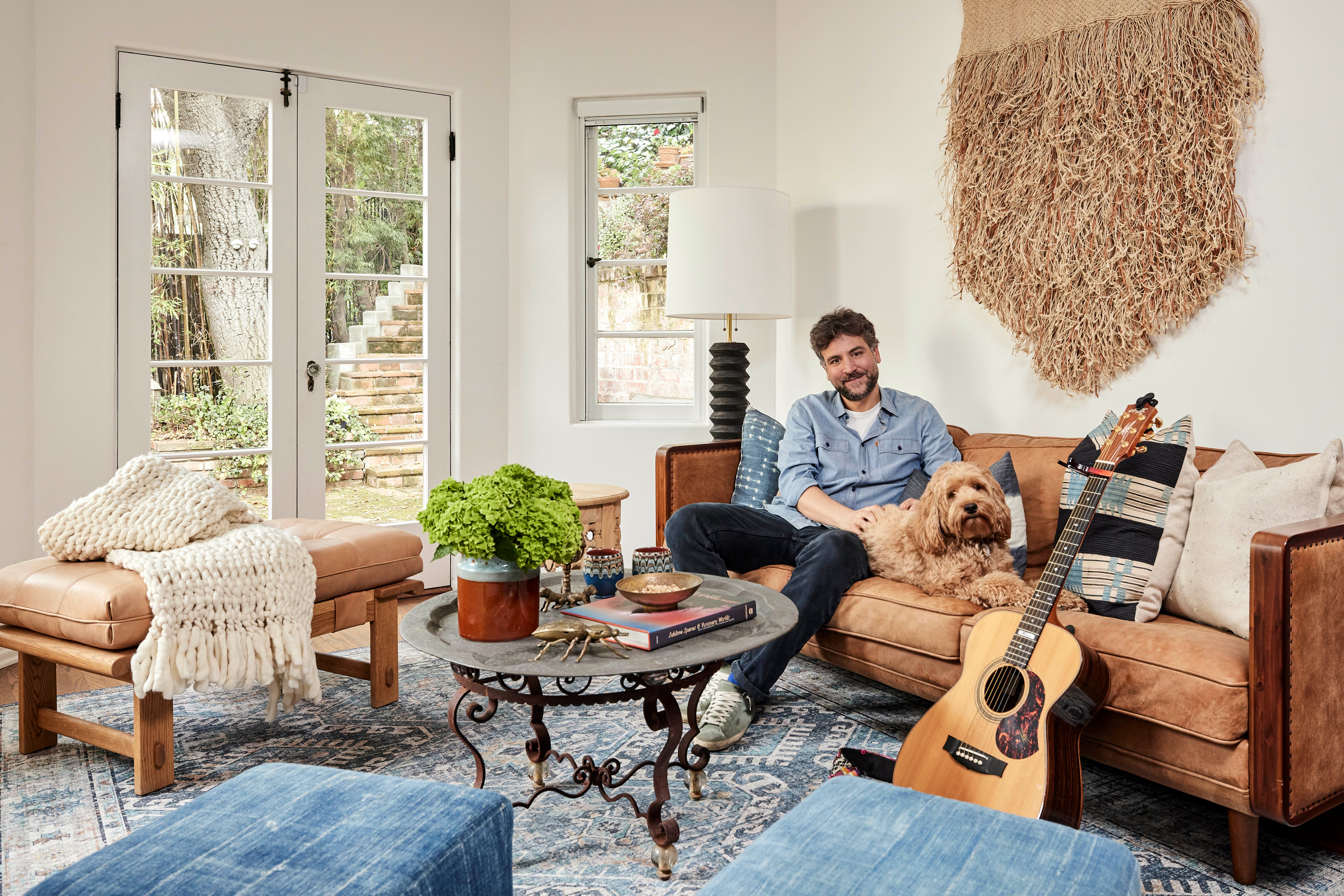 Josh Radnor's Los Angeles Home Is a Colorful Traveler's Paradise | Architectural Digest