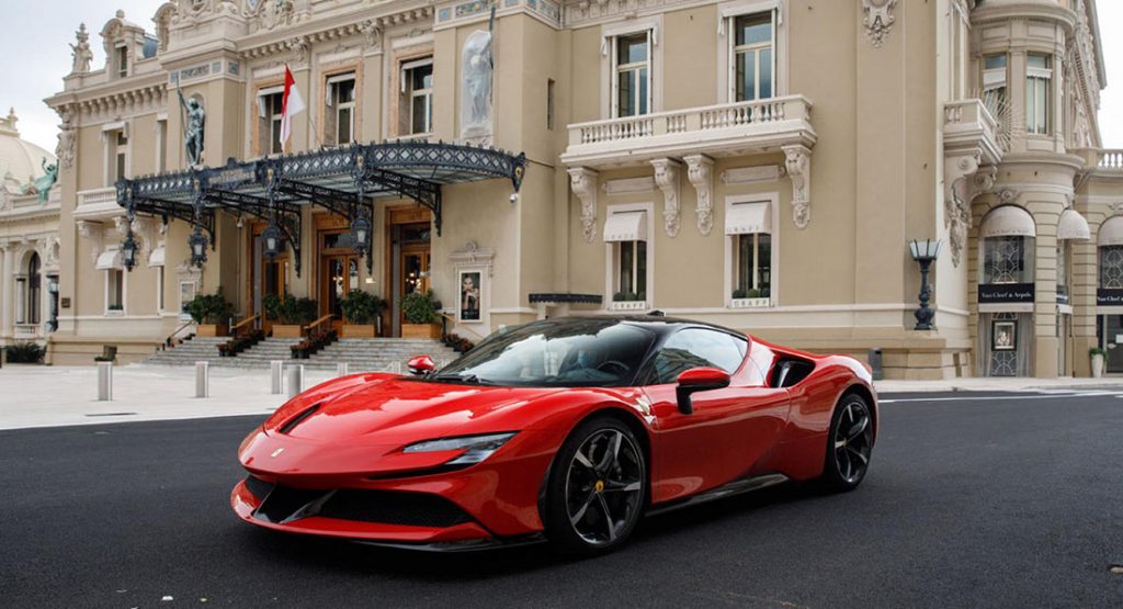 Charles Leclerc Ferrari SF90 Stradale