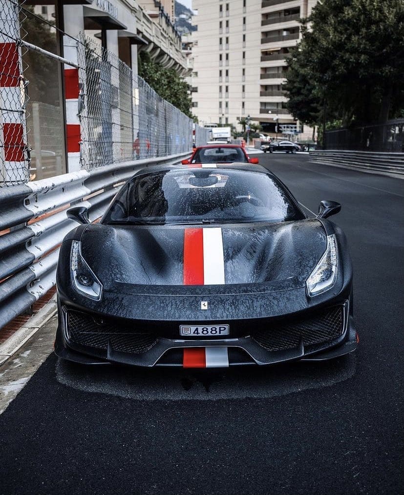 Charles Leclerc Ferrari 488 Pista Spider