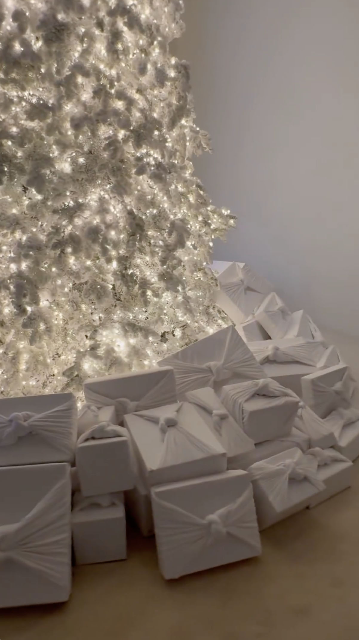 Kim Kardashian shares video of Christmas gift pile - but flabbergasted fans  immediately mock 'cringe' and 'ugly' detail | The US Sun