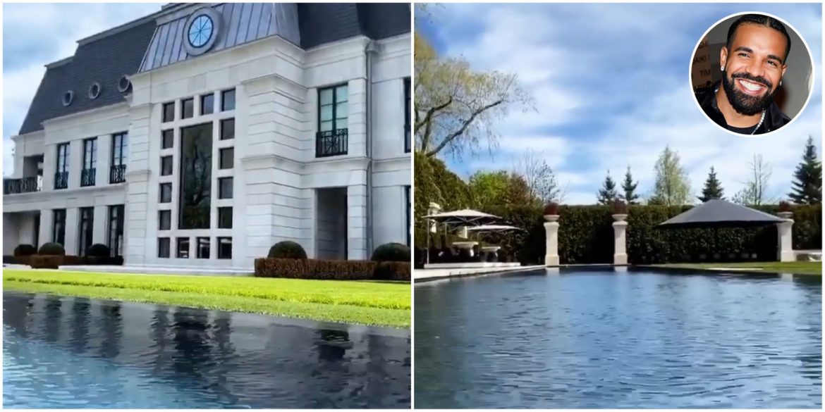 Video - Drake's Toronto mansion has a swimming pool the size of a small  lake - Luxurylaunches