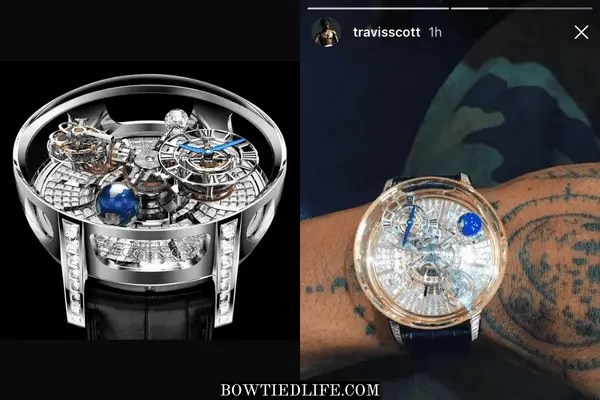 Bộ sưu tập đồng hồ Astronomia Tourbillon Baguette Diamond Travis Scott