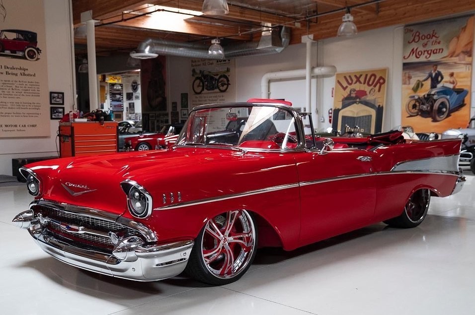 Rick Ross Flaunts 1957 Chevrolet Bel Air in Impeccable Condition on Jay  Leno's Garage - autoevolution