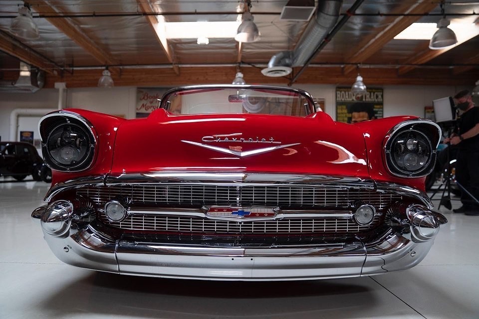 Rick Ross Flaunts 1957 Chevrolet Bel Air in Impeccable Condition on Jay  Leno's Garage - autoevolution