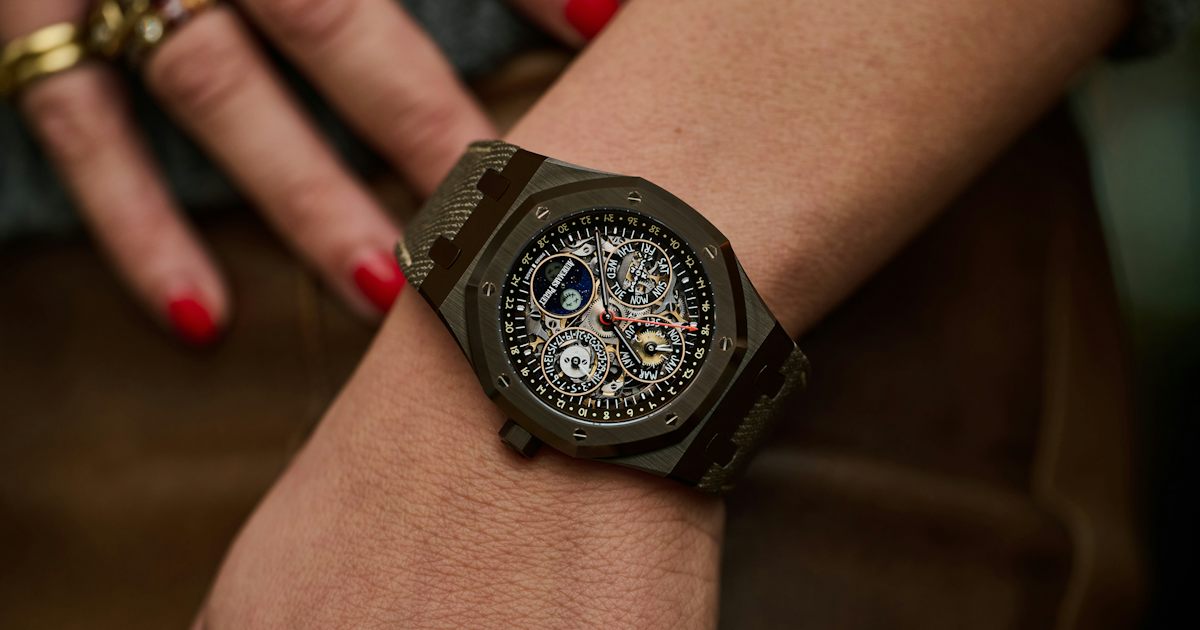 Travis Scott collaborates with Audemars Piguet