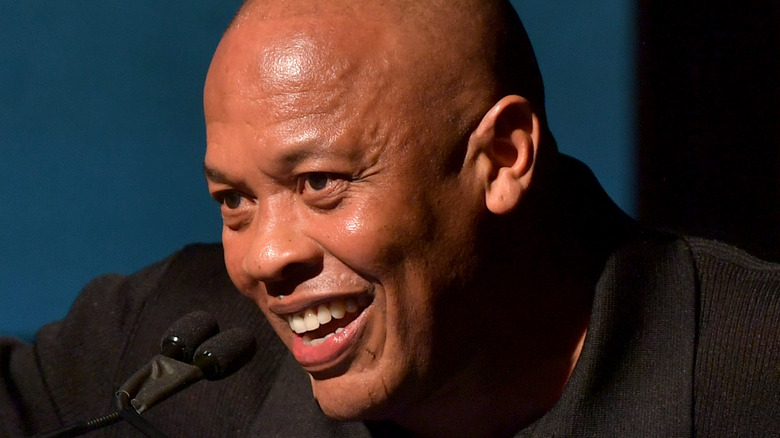 Dr. Dre smiling