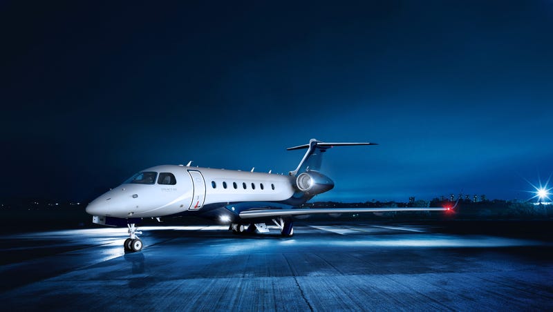 Embraer Legacy 500 Legacy500 Night time