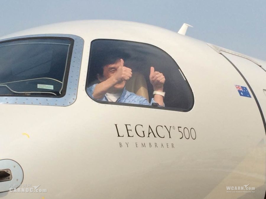 Photos: Embraer Debuts New Legacy 500 in ABACE 2015