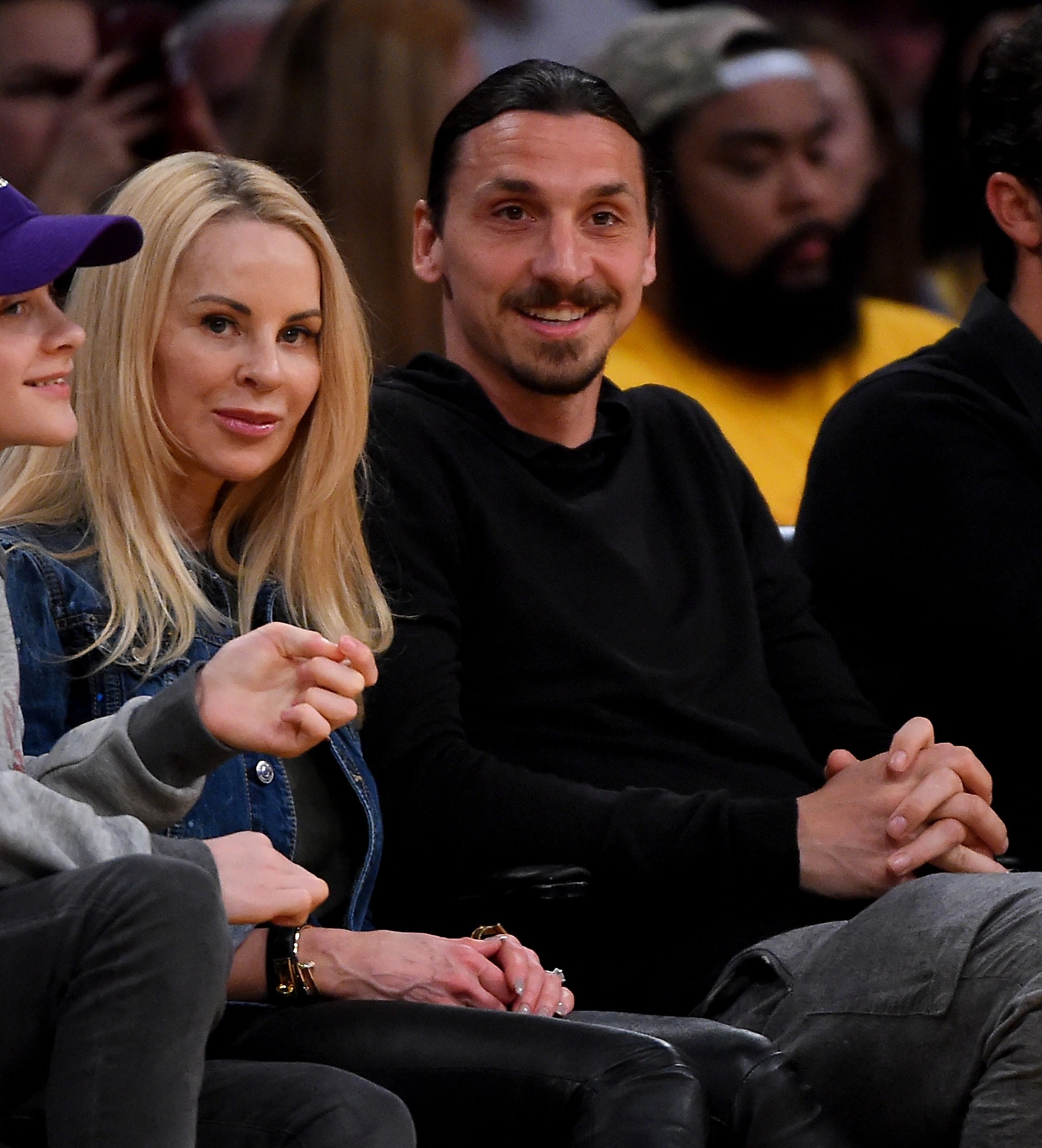 Zlatan Ibrahimovic and long-term partner Helena Seger took a trip to a luxury car dealership