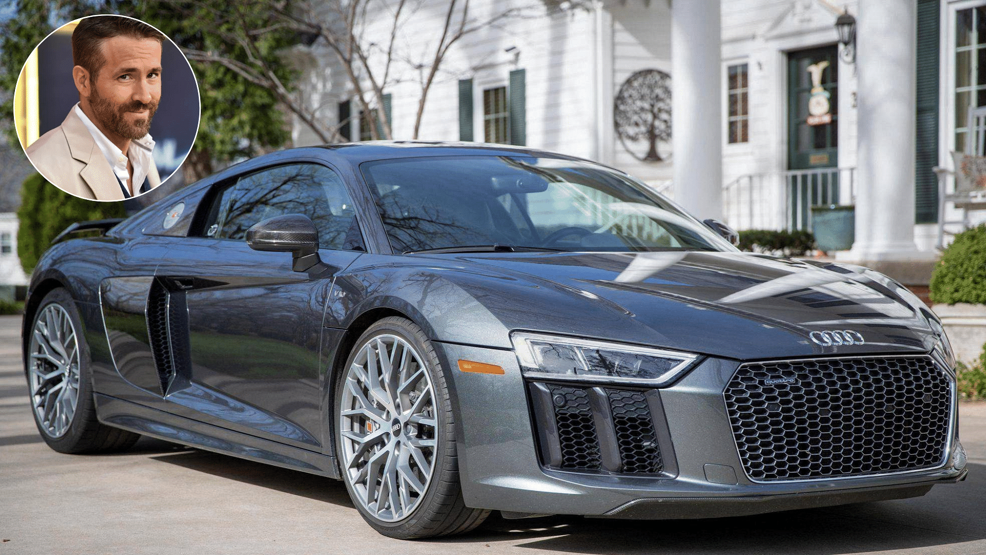 Audi R8 V10+ of Ryan Reynolds