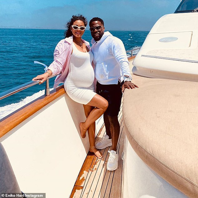 To show his affection for his wife, Kevin Hart invested millions of dollars  to celebrate his wife's birthday on a luxury yacht - News