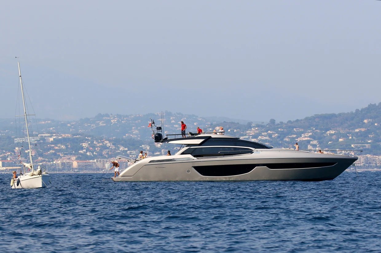 Becks even played a part in designing the stunning boat