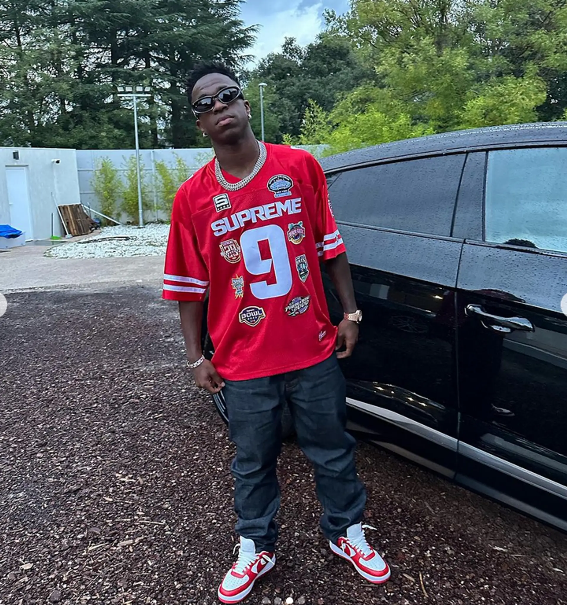 Show man': Vinicius dresses like an American rapper in fresh photos, fans  love it - Football | Tribuna.com