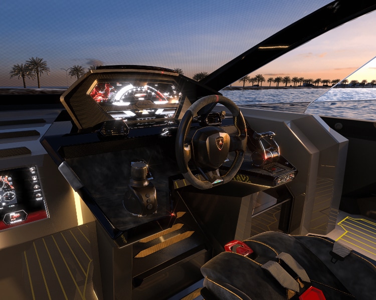 Tecnomar for Lamborghini 63: the motor yacht unveiled