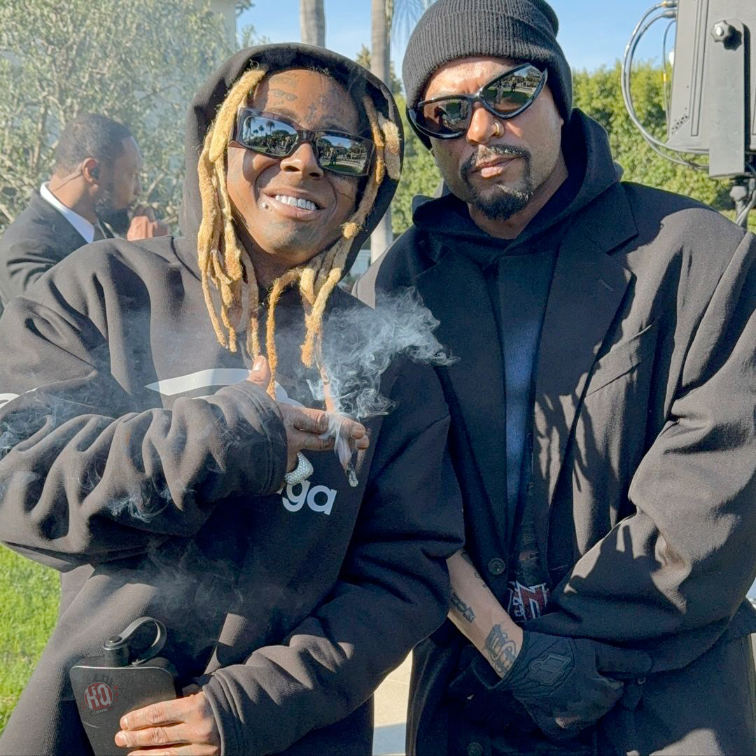 Lil Wayne Attends Balenciaga Pre Fall 2024 Fashion Show In LA