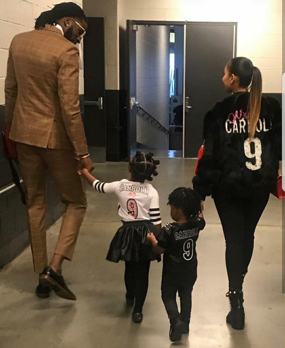 DeMarre Carroll on X: "My Biggest Fans .... #TeamCarroll  #MissingDJ #BlessedandHighlyFavored #SrSwagDaddy #Lailah #Amare  https://t.co/RF9bBwqtzl" / X