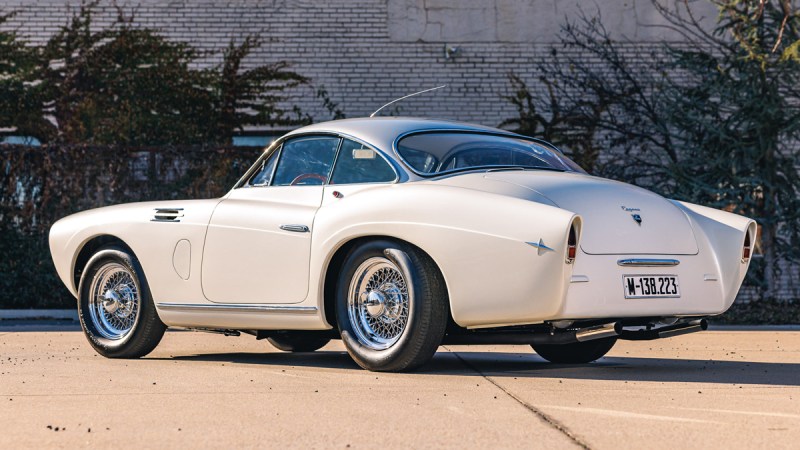 A 1954 Pegaso Z-102 Saoutchik Berlinetta Series II.