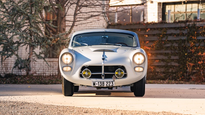 A 1954 Pegaso Z-102 Saoutchik Berlinetta Series II.