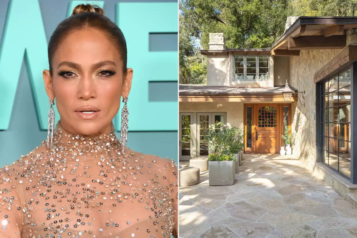 Jennifer Lopez and Bel Air Mansion