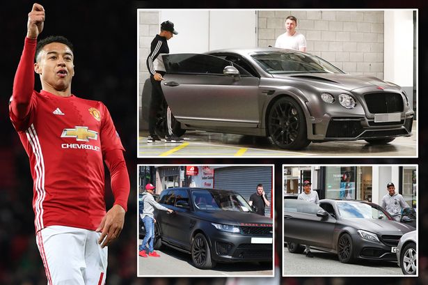 Manchester United ace Jesse Lingard shows off new luxurious £200,000  Bentley GT in a shopping centre - Mirror Online